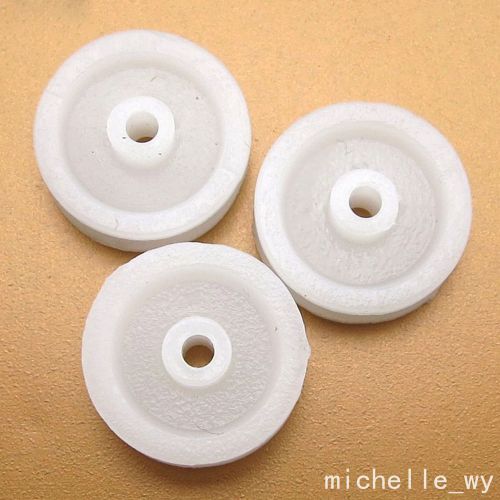 10pcs 2X13mm Plastic Wheels For Motor /Pulley Model Robot Part for DIY