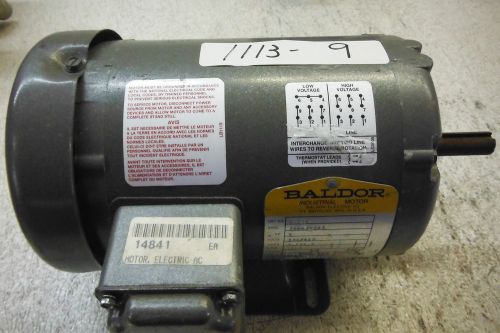 Baldor m3545 1 hp 3 ph  motor  new for sale