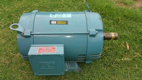 Weg 3ph 1760 rpm 208-230/460v type dp 10hp 01018op3e215t 010180 induction motor for sale