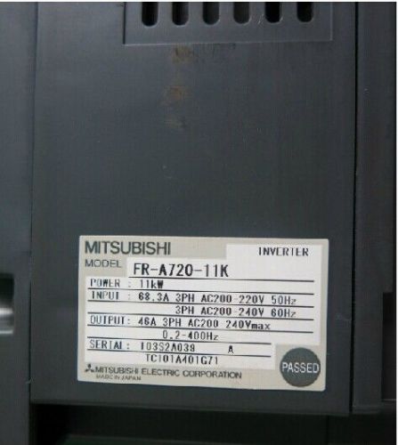 1PCS new Mitsubishi Inverter FR-A720-11K 220V-11KW tested