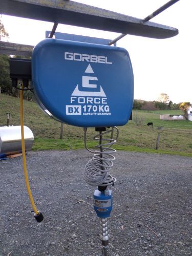 Gorbel GForce BX 170kg / 375 lb Cable/Electric Hoist/force lifting device