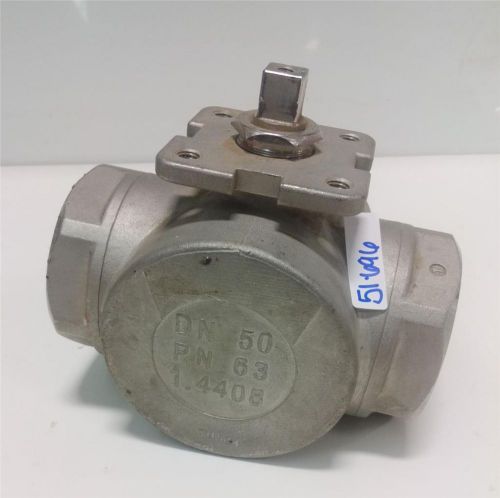 CASTING BALL VALVE DN 50 PN 63 1.4408 5B124