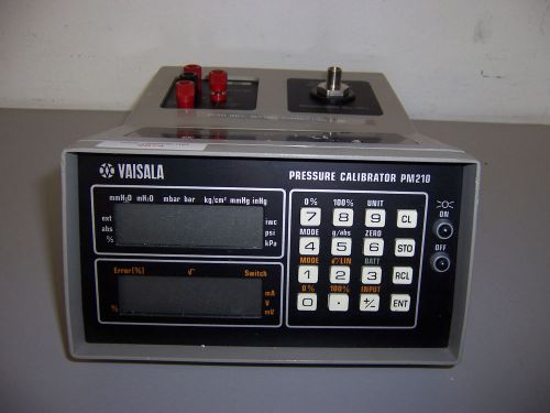 8874 VAISALA PM210 PRESSURE CALIBRATOR