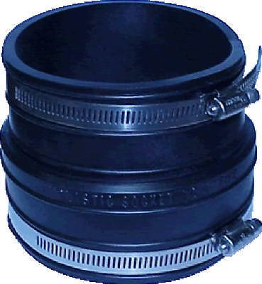 FERNCO INC 6 x 6-Inch Flexible Coupling for Cast Iron/Plastic