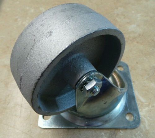 4&#034; heavy duty swivel caster 4&#034;x1.5&#034; semi steel cast iron wheel , 21608 , 2/box for sale