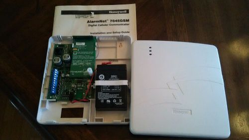 Honeywell Alarmnet 7845GSM Digital Cellular Communicator W/ Manual