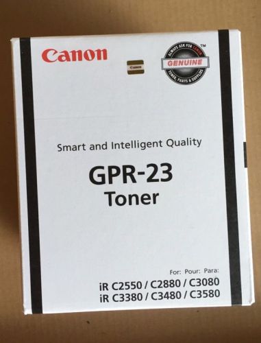 Brand NEW! Canon Black GPR 23 Toner 575g x 1 Sealed In Box!