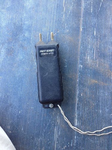 Hot Shot Power-Mite Shocker Compact Hand Held Prod Close Up Work Cattle Swine