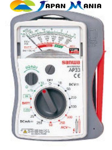 ? sanwa ? analog multi tester multimeter ap-33 ? f/s new ? japan ? for sale