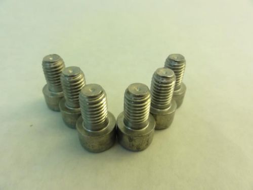 156349 new-no box, multivac 75010101102 lot-6 cylindrical screws, m10x1.5 thread for sale