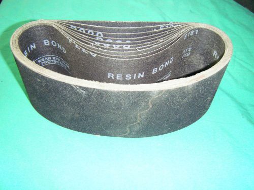 10-pack Sanding Belts,181 grit,  3 x 21,