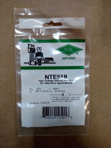 NTE 518 Silicon High Voltage Rectifier Replaces ECG518