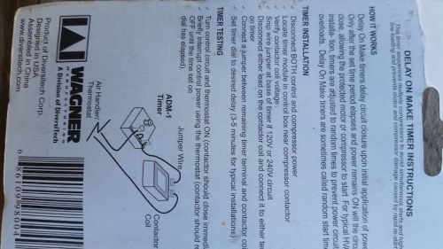 Air Conditioning Delay Make Timer ADM-1 and Others