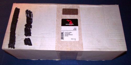 Michigan HSS 12 inch OAL Drill Aircraft Extension Bit Set: 1/16 - 1/2 by 64ths