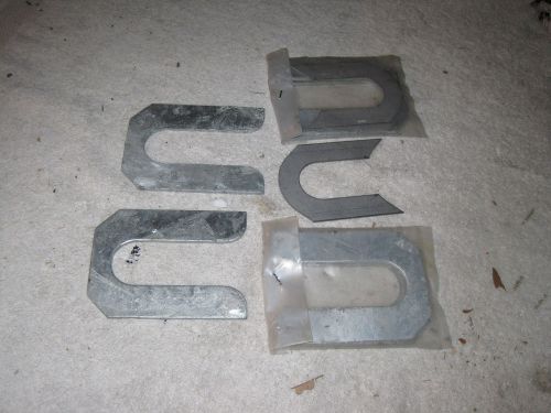 3 SETS LARGE GALVANIZED BOLT SHIMS