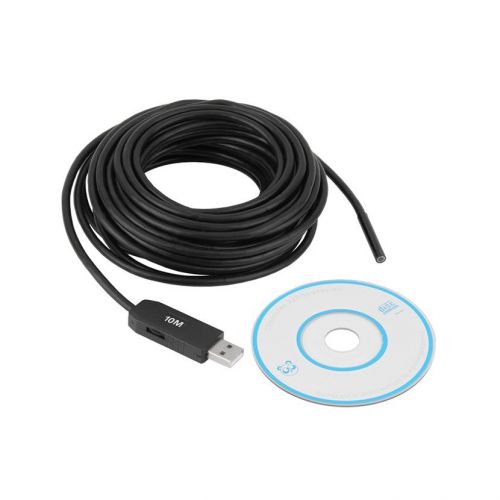 6 pcs LED Waterproof 5.5mm 10M USB HD Endoscope Borescope Inspection Camera LO