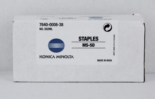 Konica Minolta Staples MS-5D ~ 7640-0008-38 No. 502ML ~ 3 Cartridges ~ Brand New