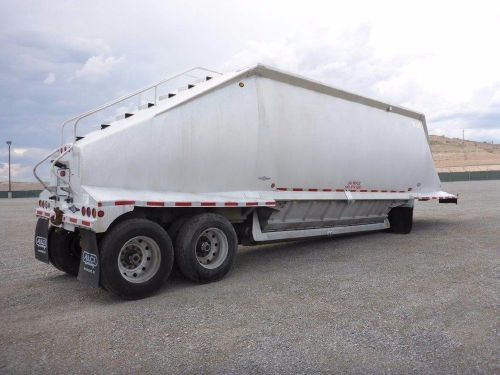 1998 beall 38 ft. aluminum bottom/belly dump trailer bullet (stock #1861) for sale