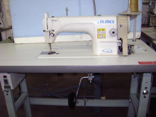 USED JUKI SINGLE NEEDLE MACHINE W/SERVO MOTOR  MODEL#DDL-8700