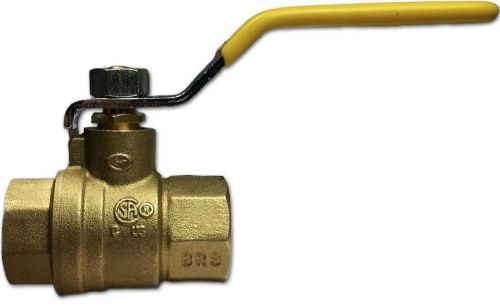 New Full Port 3&#034; Threaded Brass Ball Valve