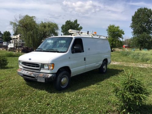 2000 Ford E250 Econoline Cargo Work Van