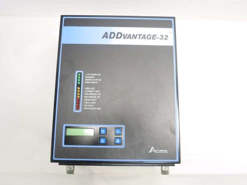 New avtron b25587-28 addvantage-32 microprocessor drive 150/300/375v-dc d518143 for sale