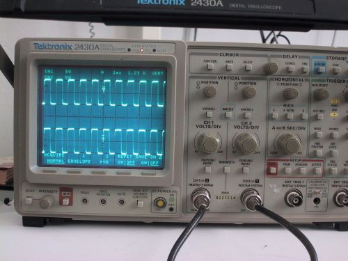 Freshly Calibrated TEKTRONIX 2430A 150MHz OSCILLOSCOPE; 1 YEAR Guaranty Availabl