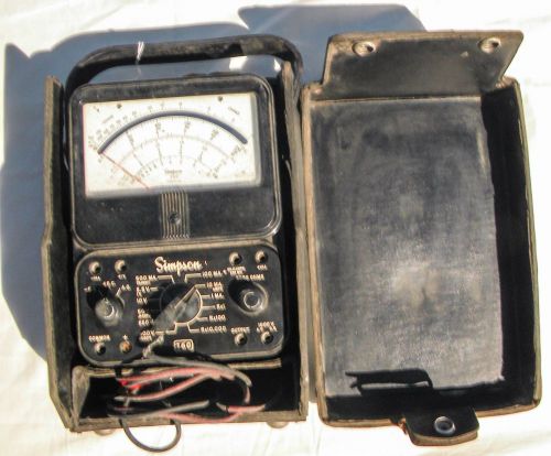 Simpson Model 260 Volt Ohm Meter