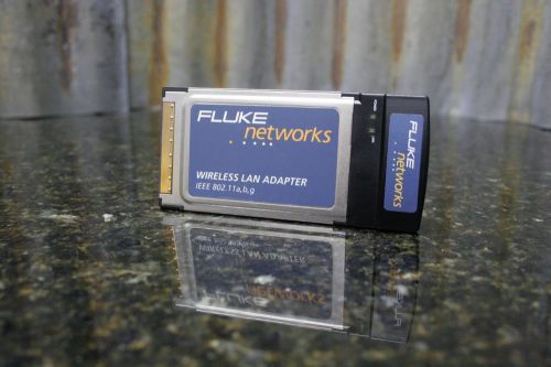 Fluke networks wireless lan adapter optiview i &amp; ii network analyzers free s&amp;h for sale