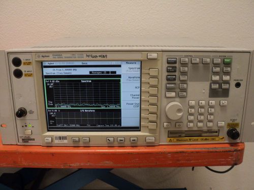 Agilent E4406A VSA Vector Signal Analyzer 7MHz-4.0GHz w/ opt. (H17, BAF, 202)