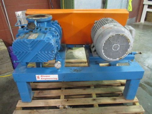 ARZEN TRI-LOBE BLOWER W/VP 25HP MTR#6131231D MODEL-RB70DLP SN-99701 1770RPM USED