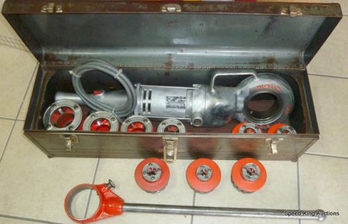 Ridgid 700 pony pipe threader w/ 9 dies very clean for sale