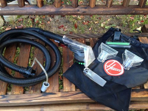Hoover Vacuum  Attachments  In A Mesh Drawstring Bag/SHAMPOO, HOSE, BRUSHes