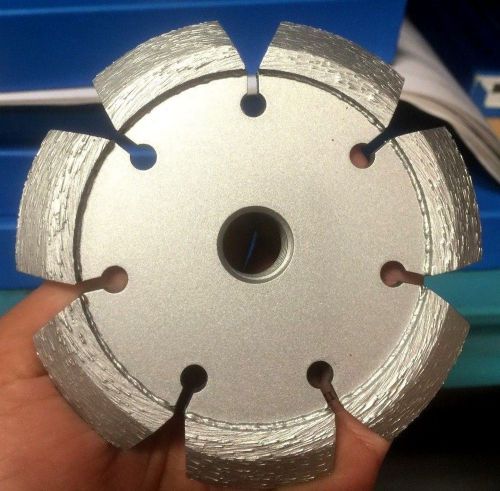 4&#034; diamond Crack Chaser Segmented for Concrete &amp; Asphalt - Threaded