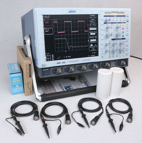 LeCroy DDA-260 2 GHz Color Digital Oscilloscope w/ Probes, 90-day Warranty