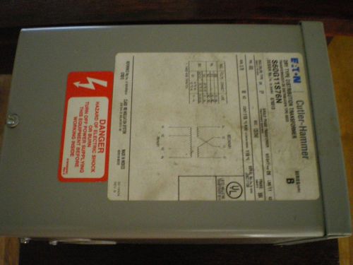 Eaton/cutler hammer-0.75 kva- ep transformer -1ph-600v-120/240v-s60g11s76n-new!! for sale