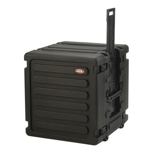 Skb 3skb-r12u20w 12u roto shockmount rolling rack, black for sale