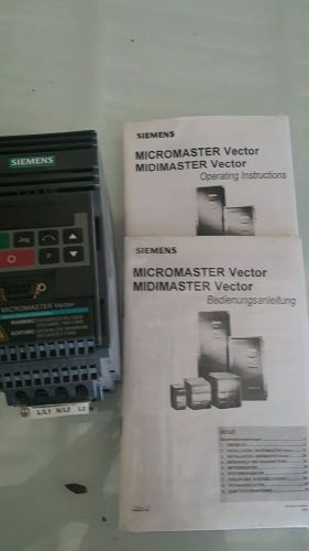 6se3213 micromaster vector