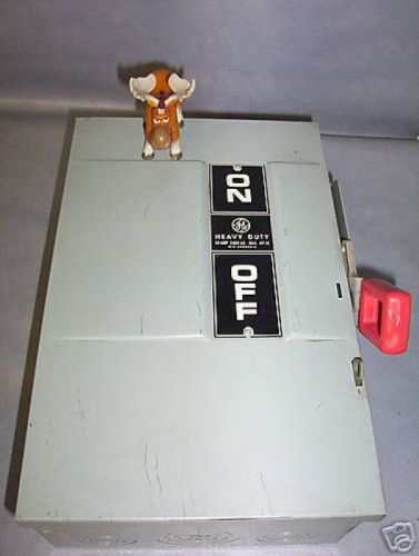 GE Heavy Duty Safety Switch TH3222 60 amp 240V 2P