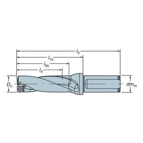 Sandvik coromant a880-d1000lx25-02 corodrill 880 indexable insert drill, for sale