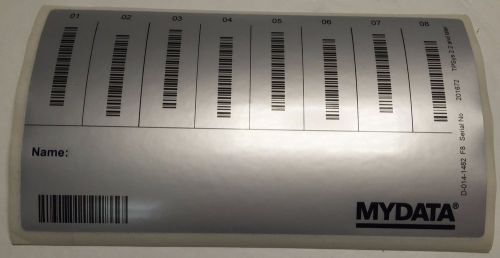 Mydata D-014-1482 Barcode Sticker TM12/1216/16