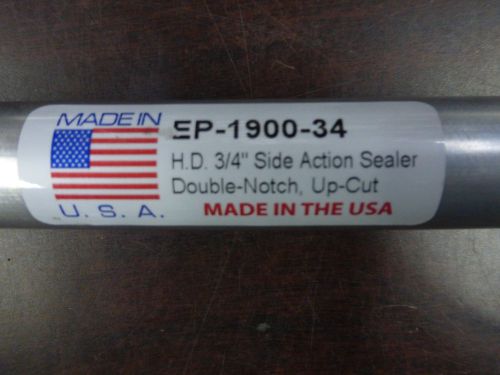 EP-1900-34 H.D. 3/4&#034; Side Action Sealer Double-Notch Up-Cut