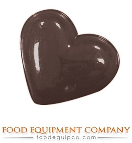 Paderno 47864-14 Chocolate Mold heart 2&#034; L x 1-5/8&#034; W x 15/32&#034; H 8 per sheet