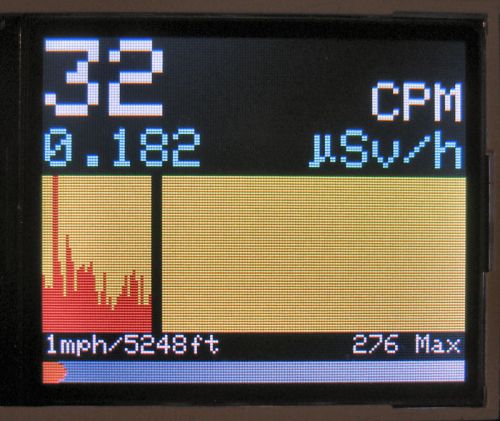 Diy geiger counter kit plus – color graphic display, logging, more for sale