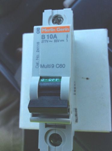 MG24116 Circuit Breaker, B Curve, 1 Pole, 10A