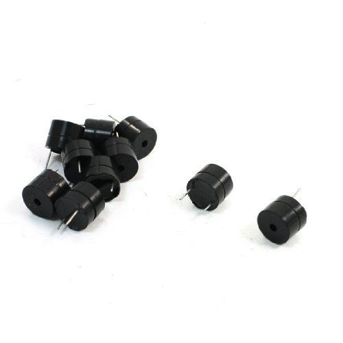 Gino 10pcs 5V Active Buzzer Magnetic Long Continous Beep Tone Alarm Ringer