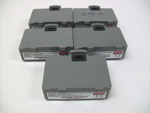 Lot of 5 honeywell h16004-li rechargeable battery for sale