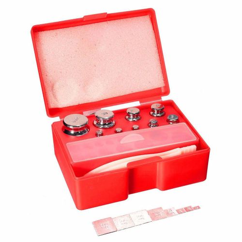 17Pcs 211.1g 10mg-100g M2 Set Grams Precision Calibration Weight Digital ED