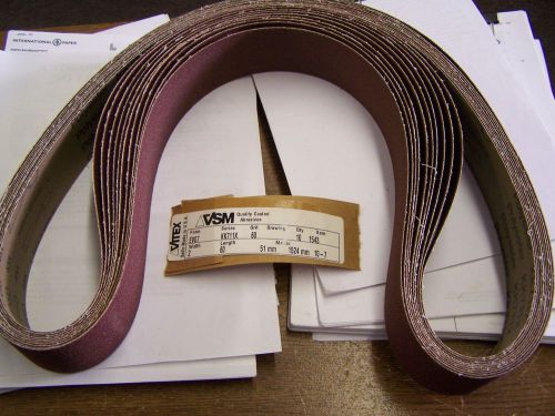 2&#034;x 60&#034; Grinding Belts  Grinders  Edge Belts  Sanding