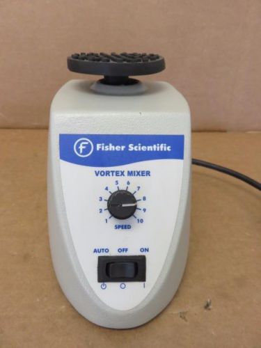 Fisher scientific analog vortex mixer w / plate top 02215365 for sale